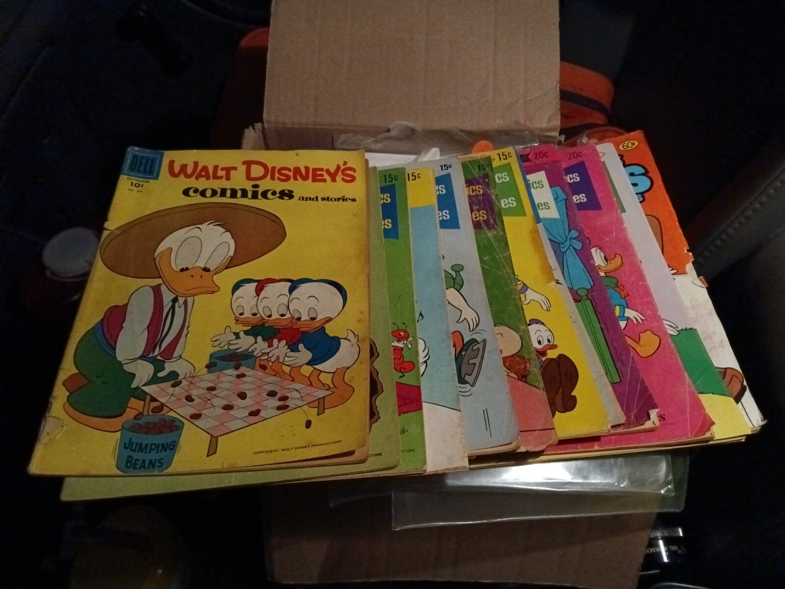 Walt Disney\'s Comics And Stories 12 Silver Bronze Age Comics Lot Run Set...
