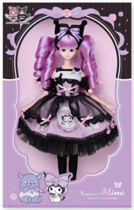 Sanrio Characters x Mimi Kuromi 20th anniversary Doll Figure Licensed