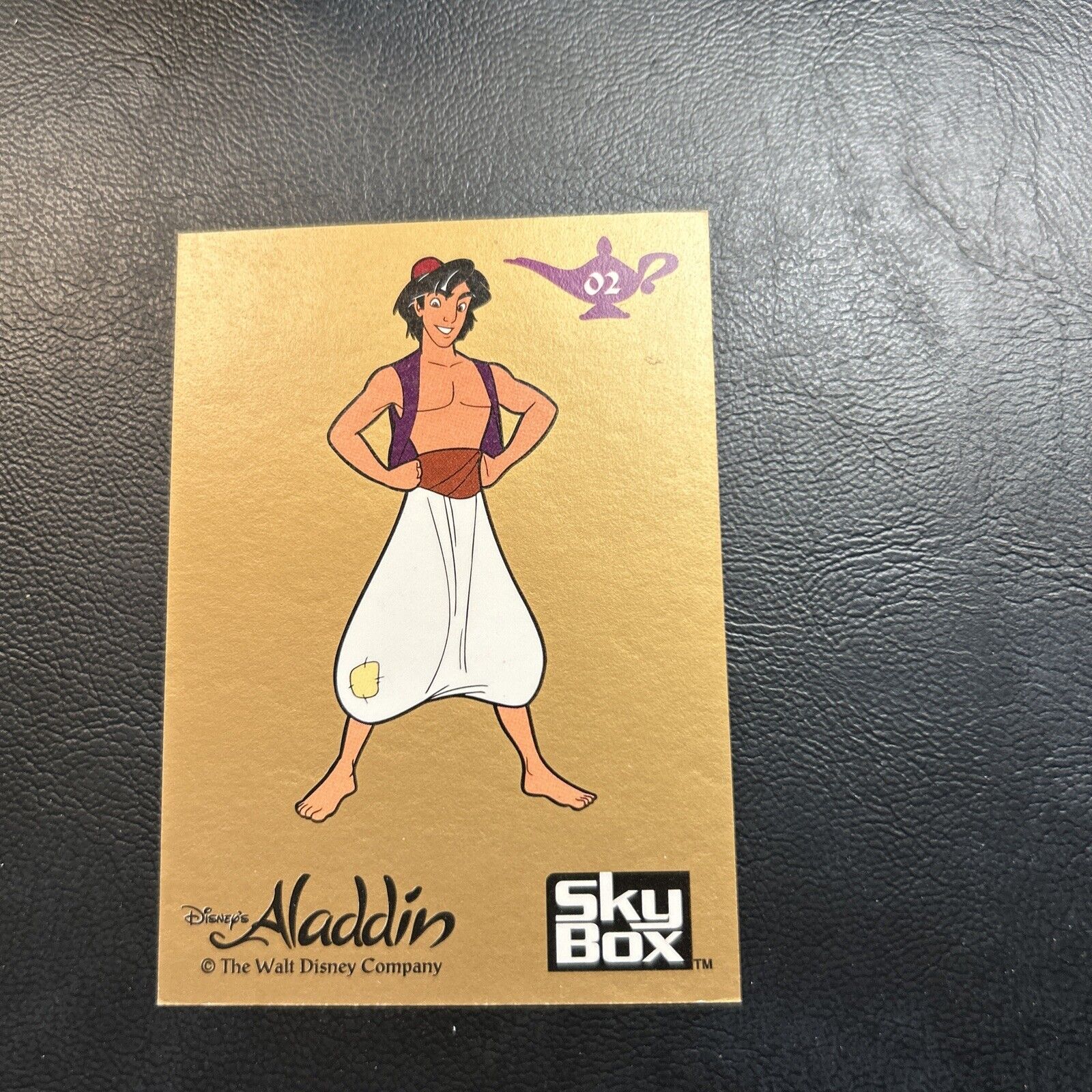 98c Disney Aladdin 1993 Skybox #02 Aladdin
