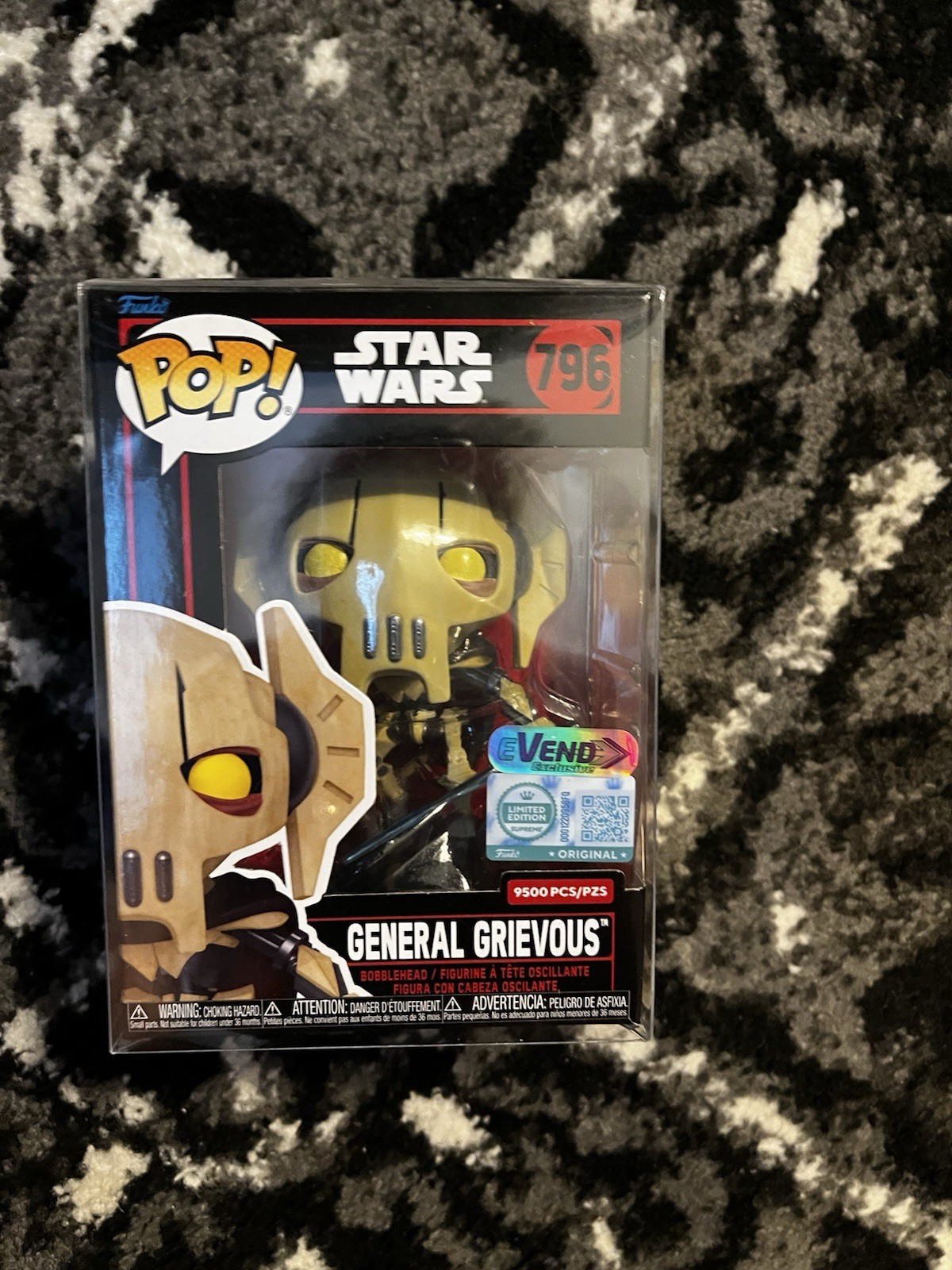 Funko Pop: Star Wars - General Grievous LE SUPREME 9500 pcs (Evend Exclusive) Funko Pop: Star Wars - General Grievous LE SUPREME 9500 pcs (Evend Exclusive)