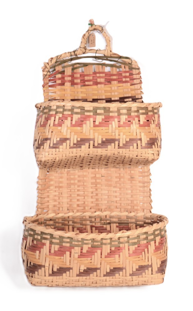 Cherokee Large Wall Pocket Basket 6.25\