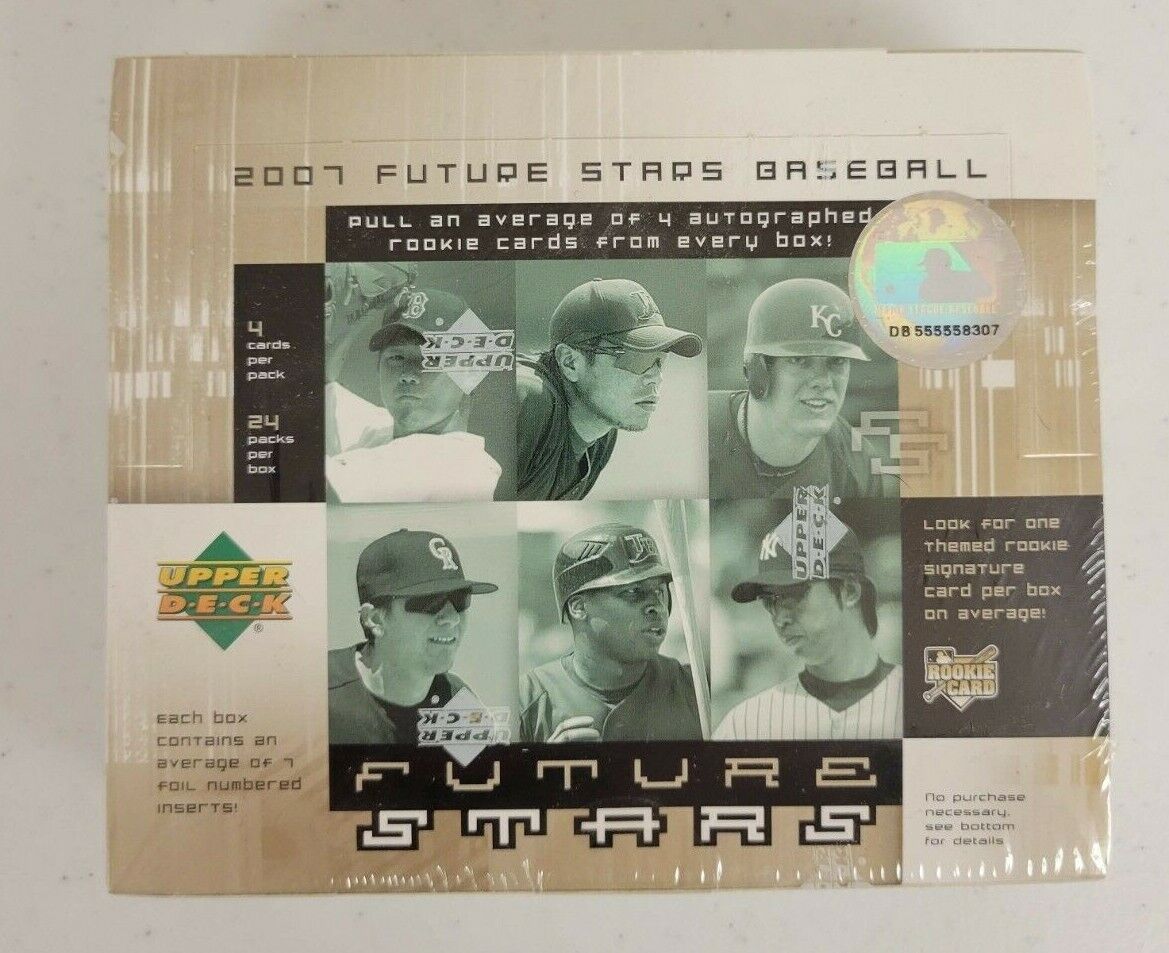 Upper Deck 2007 Future Stars Baseball 24 Pack Box Brand New SEALED