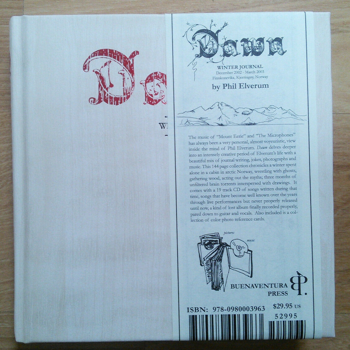 New Copy of Dawn Winter Journal by Phil Elverum (The Microphones, Mount Eerie)