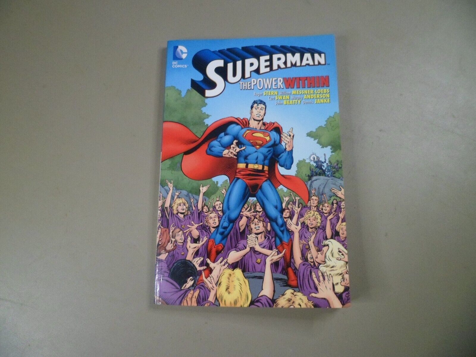 Superman The Power Within DC Comics OOP c2015 Stern + more auth vgc pre-owned