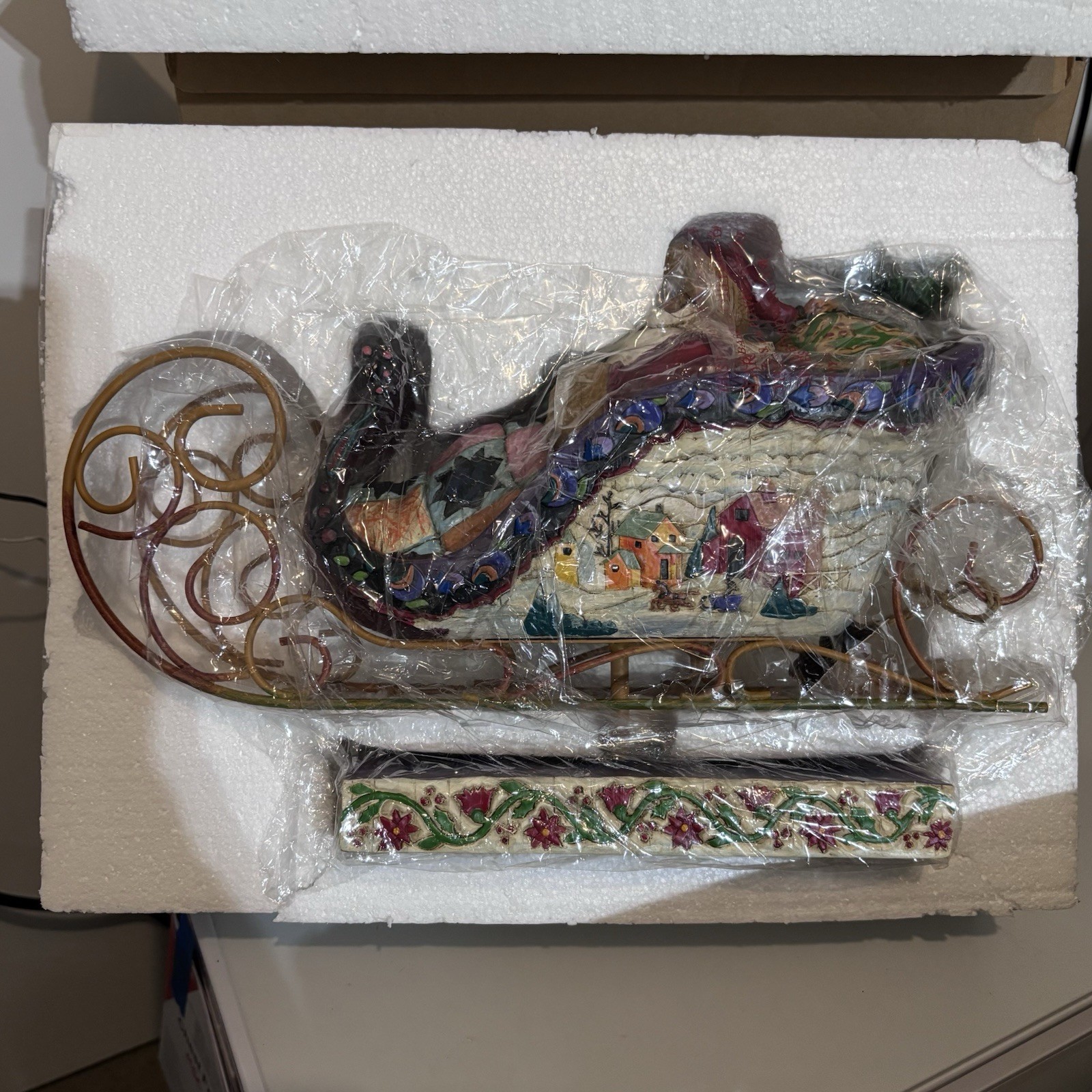 NIB And Vtg. Large Heartwood Creek Jim Shore ‘Delivering Joy’ Boxed 2004 Enesco NIB And Vtg. Large Heartwood Creek Jim Shore ‘Delivering Joy’ Boxed 2004 Enesco