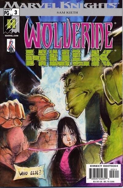 Wolverine/Hulk (2002) #3 VF+ Stock Image