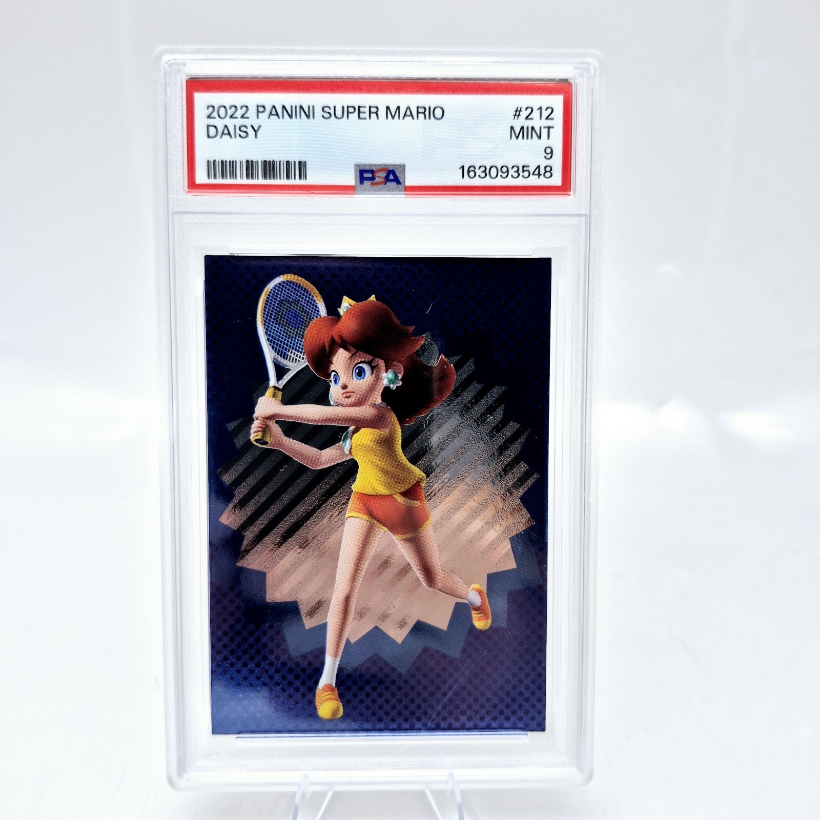 2022 Panini Nintendo Super Mario Daisy Tennis #212 PSA 9 Sports Foil 2022 Panini Nintendo Super Mario Daisy Tennis #212 PSA 9 Sports Foil