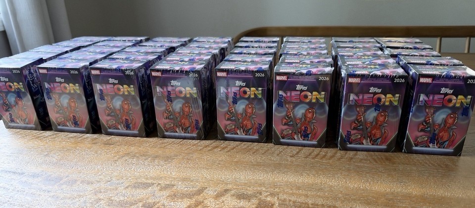 2026 Topps Neon Marvel Value Blaster Box - Factory Sealed 2026 Topps Neon Marvel Value Blaster Box - Factory Sealed