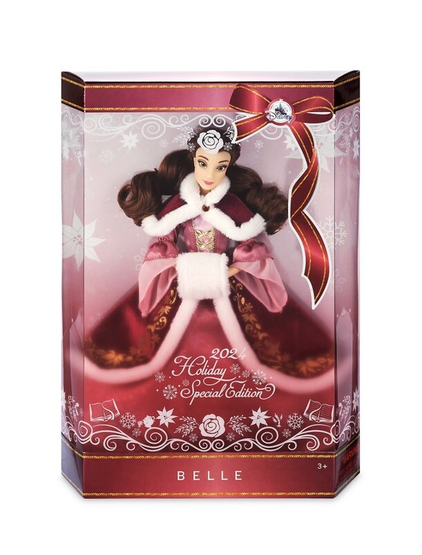 Holiday Special Edition Collectors Doll 2024 Belle Beauty and the Beast Disney Holiday Special Edition Collectors Doll 2024 Belle Beauty and the Beast Disney