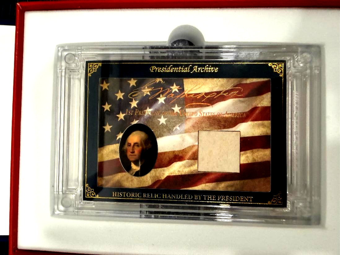 2025 George Washington Presidential Archive Historic Relic Word From POTUS 2025 George Washington Presidential Archive Historic Relic Word From POTUS