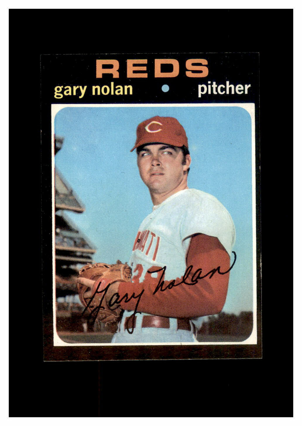 1971 Topps Set Break # 75 Gary Nolan NR-MINT *GMCARDS*