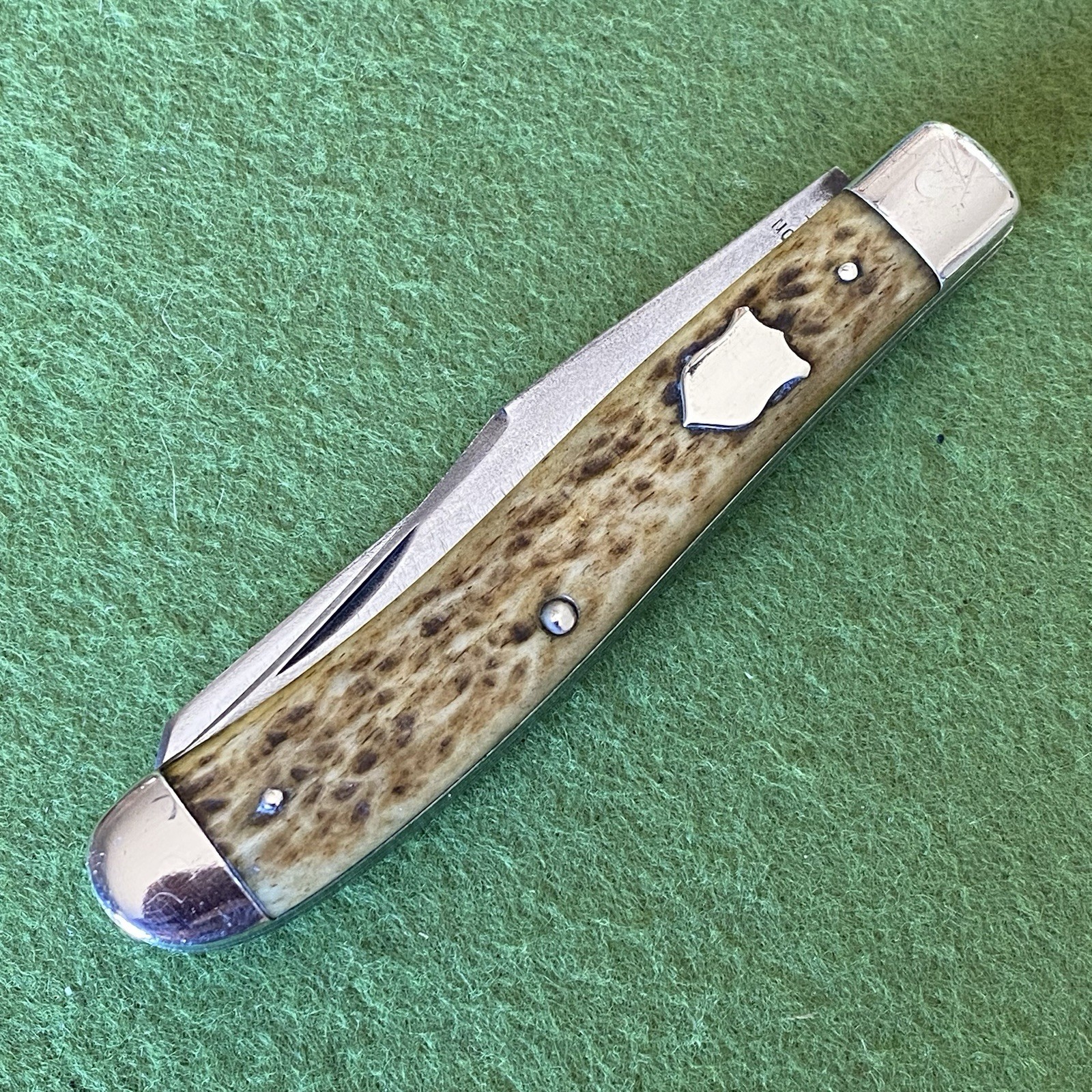 Old Vintage Camillus High Carbon Steel Trapper Jack Pocket Knife Old Vintage Camillus High Carbon Steel Trapper Jack Pocket Knife