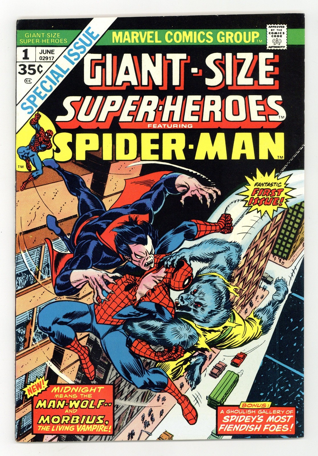 Giant Size Super Heroes Featuring Spider-Man #1 VF+ 8.5 1974