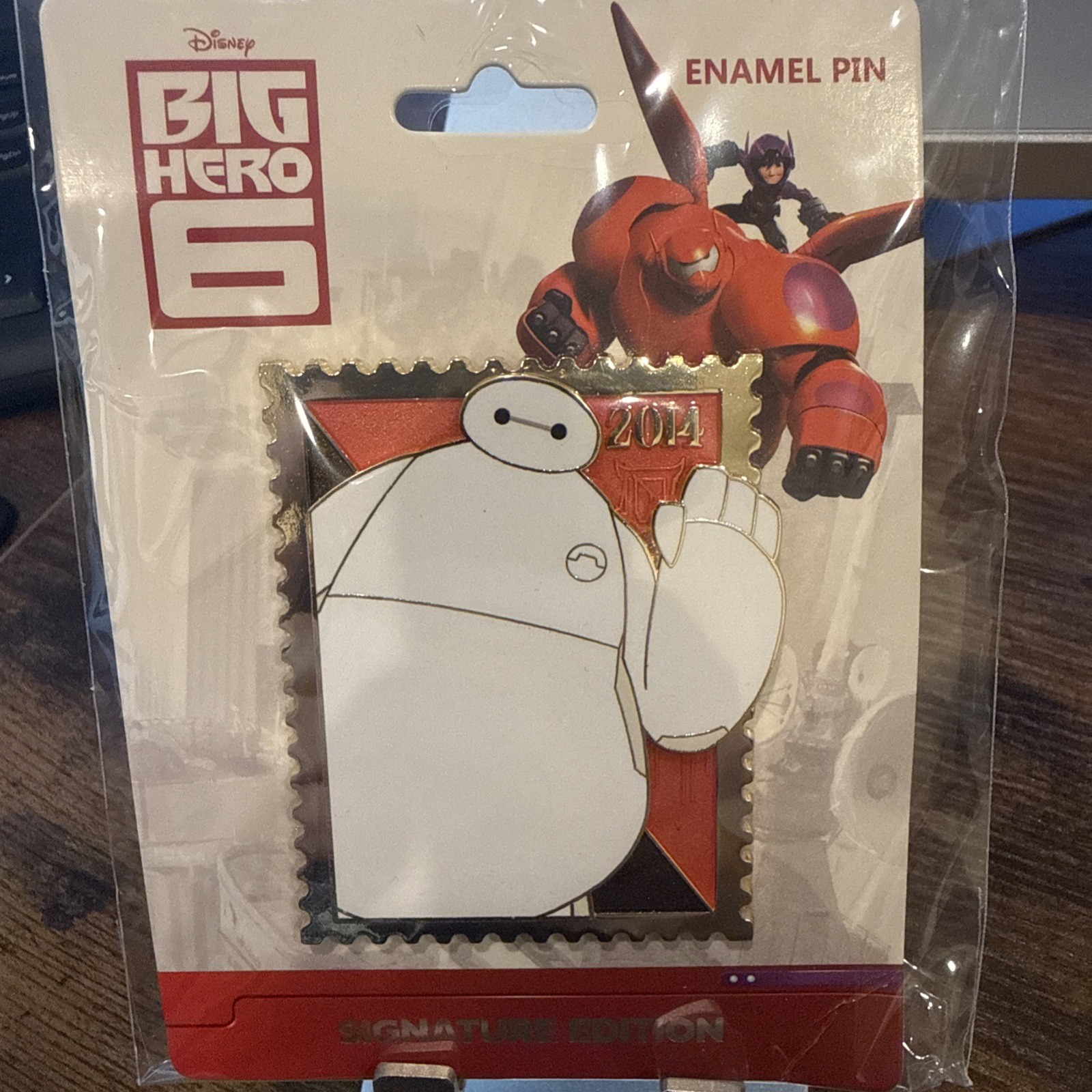 Disney PALM Pink A La Mode BAYMAX Big Hero Royal Stamp Stamps LE 400 Pin Disney PALM Pink A La Mode BAYMAX Big Hero Royal Stamp Stamps LE 400 Pin