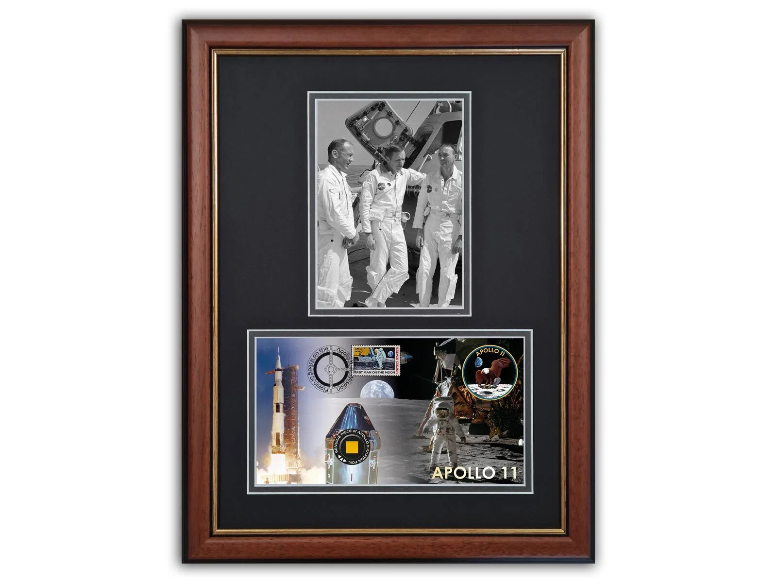 Apollo 11 Kapton Gold Foil Relic | Certified flown Lunar Module LM5 + COA