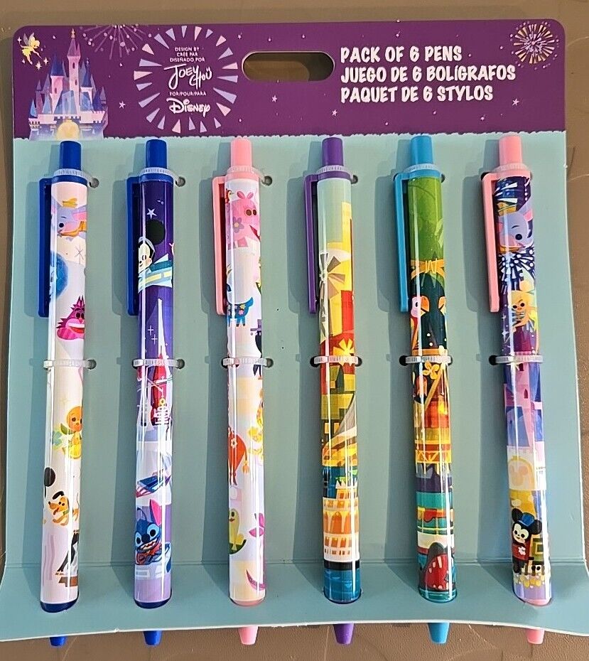 2023 Disney Joey Chou Pack of 6 Pens