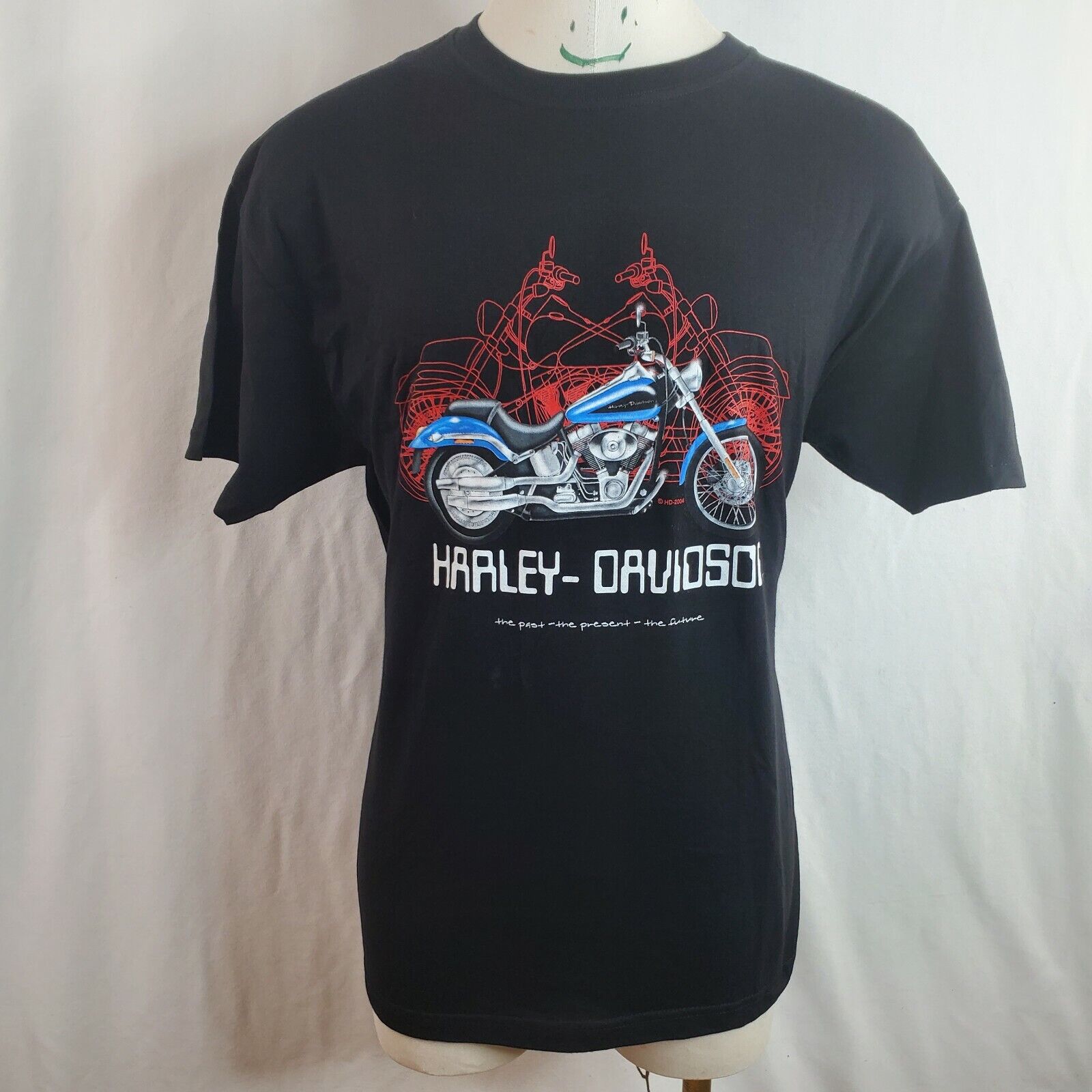 2004 Harley Davidson the past-the present-the future HD Barcelona  Spain Size XL