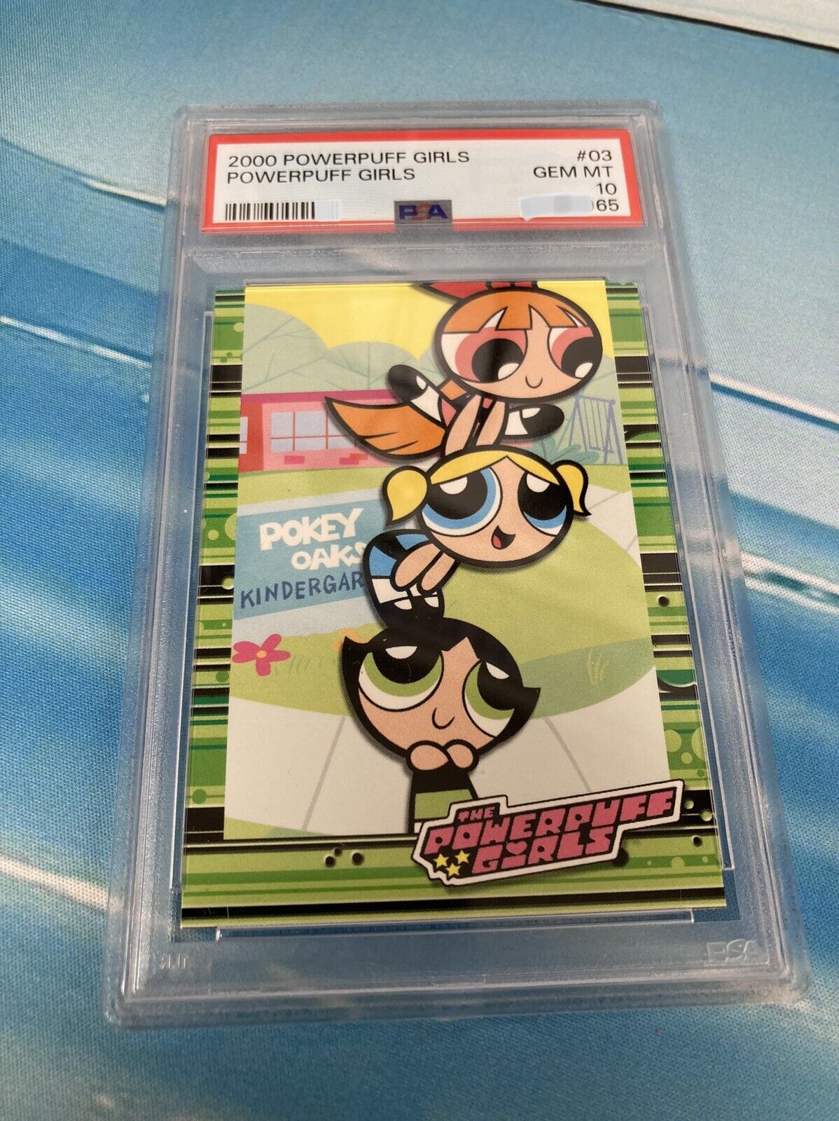 PSA 10 - Pop 1 - 2000 Artbox Powerpuff Girls Series 1 Bubbles Buttercup Blos #03