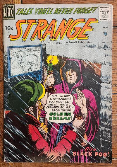 Strange #5 1958  AJAX / Farrell Publication Horror / Suspense- VG+