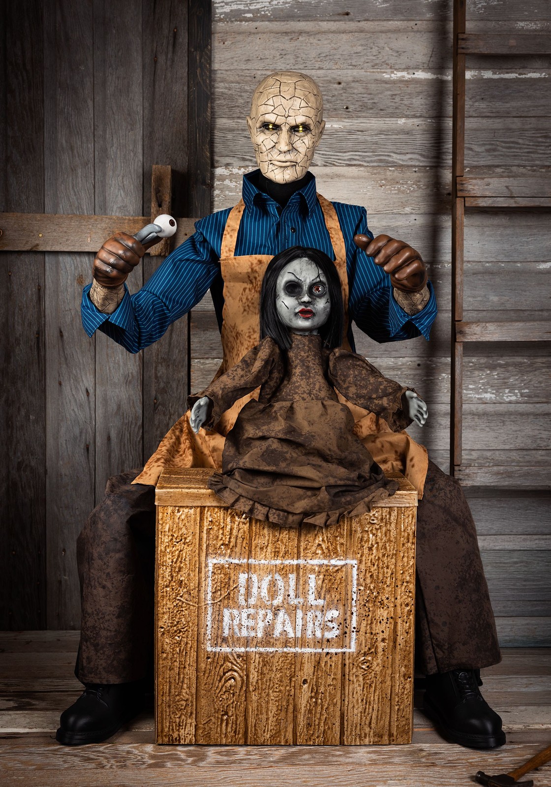 5.9FT The Doll Maker's Curse Animatronic Decoration 5.9FT The Doll Maker's Curse Animatronic Decoration
