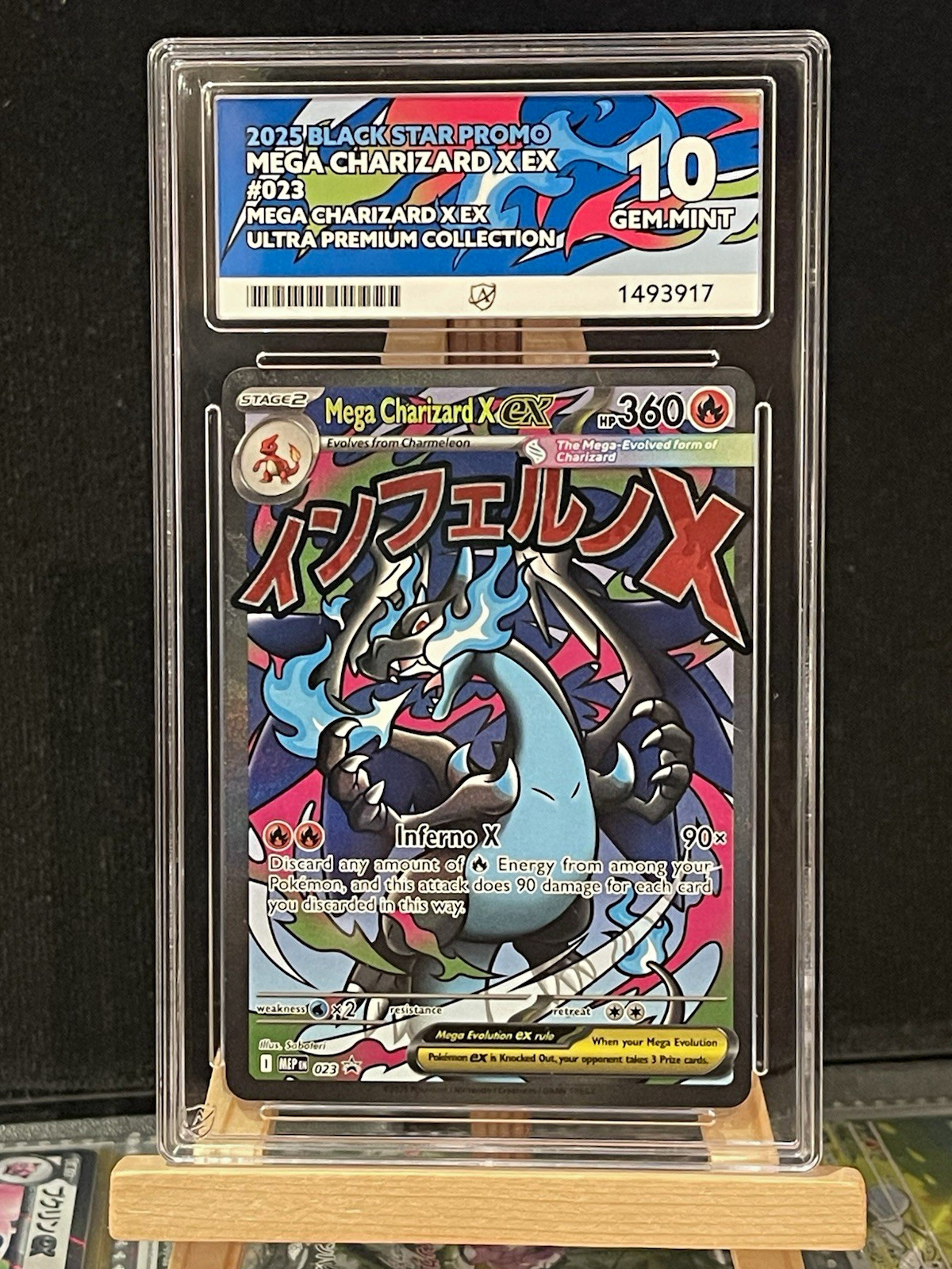 Pokémon TCG Mega Charizard X EX 023 Black Star Promo Holo Japanese 2025 Pokémon TCG Mega Charizard X EX 023 Black Star Promo Holo Japanese 2025