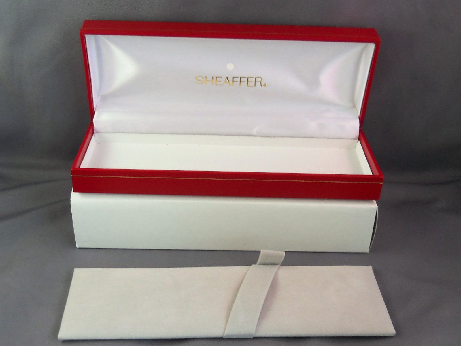 Sheaffer vintage Set or single pen box--red--new old stock