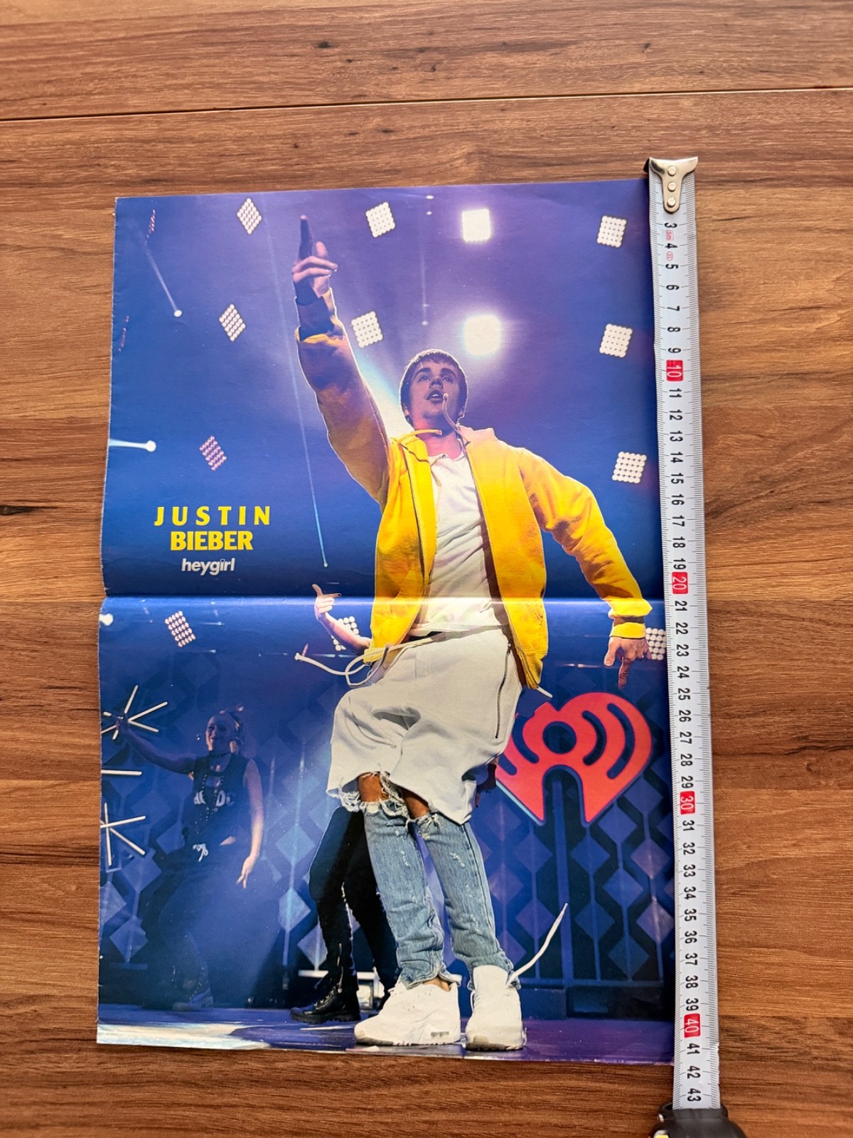 Justin Bieber Eddie Redmayne Double Sided Poster Rare Heygirl Magazine 30x40 Justin Bieber Eddie Redmayne Double Sided Poster Rare Heygirl Magazine 30x40