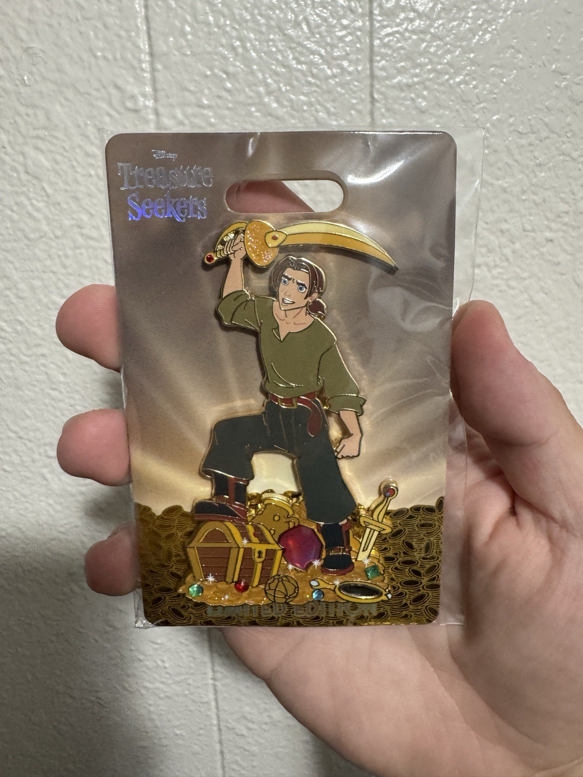 Disney 2026 D23 WDI MOG Jim Hawkins Treasure Seekers LE 400 Pin Planet Disney 2026 D23 WDI MOG Jim Hawkins Treasure Seekers LE 400 Pin Planet
