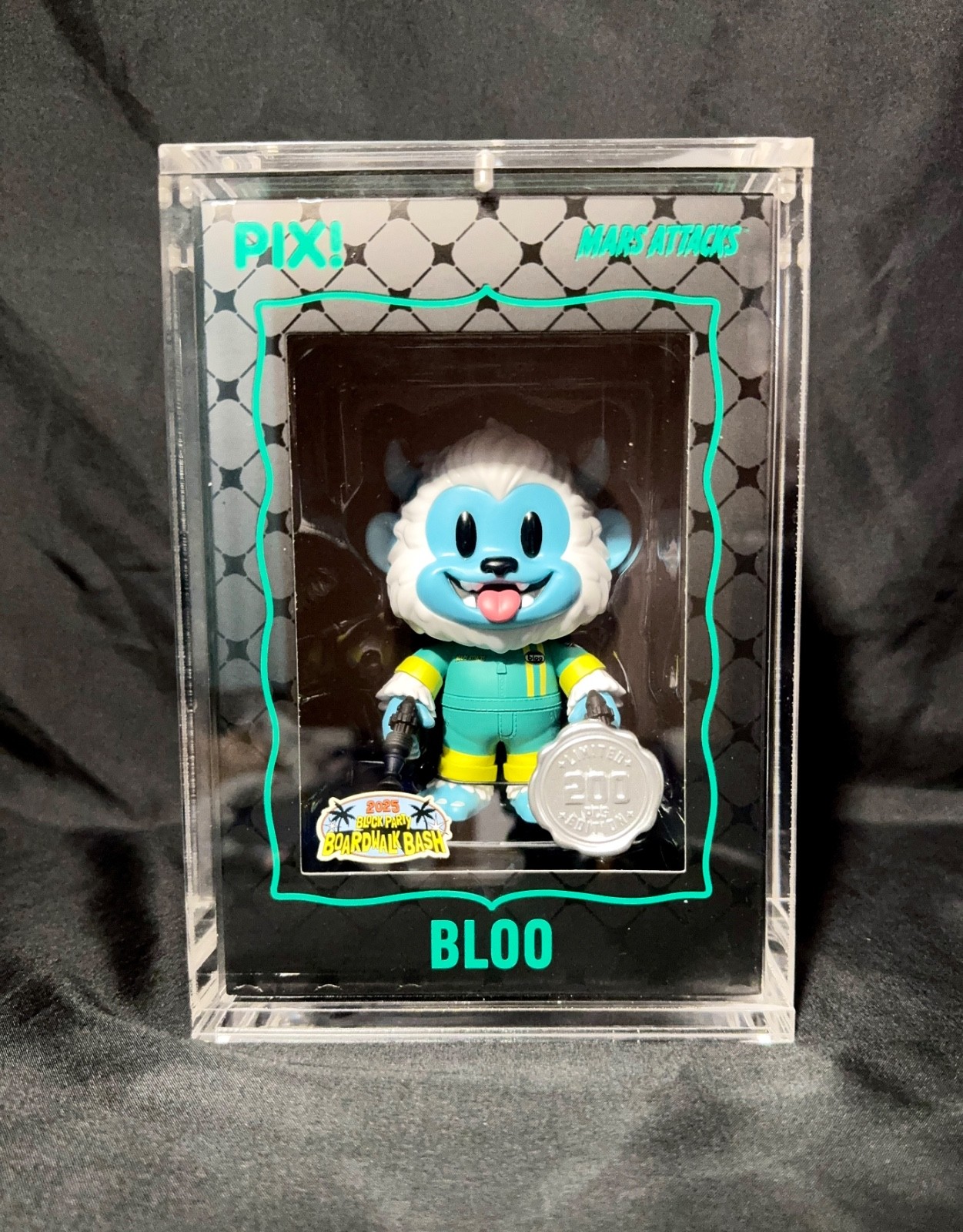 Thrilljoy Bloo Mars Attacks LE 200 - 2025 SDCC Boadwalk Bash (hero chase ultra) Thrilljoy Bloo Mars Attacks LE 200 - 2025 SDCC Boadwalk Bash (hero chase ultra)