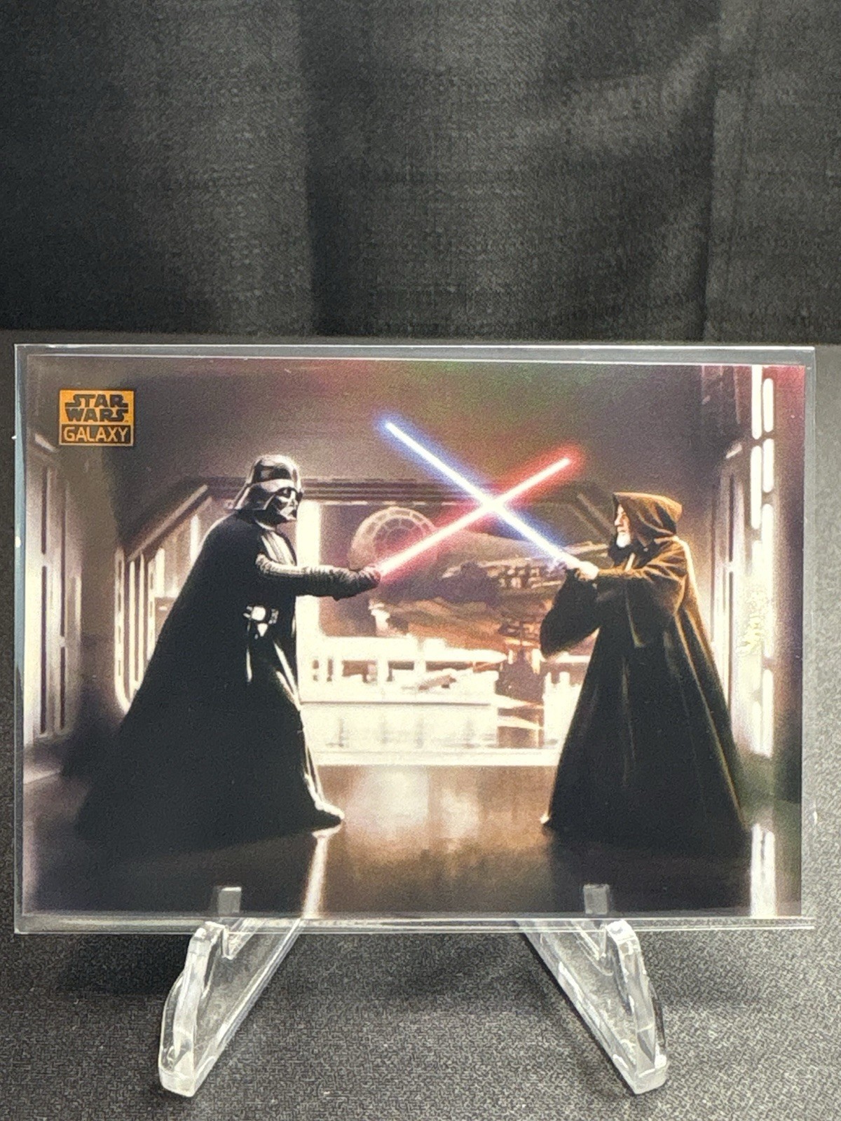 Death Star Duel 2026 Topps Star Wars Galaxy Chrome /25 Orange #85 Death Star Duel 2026 Topps Star Wars Galaxy Chrome /25 Orange #85