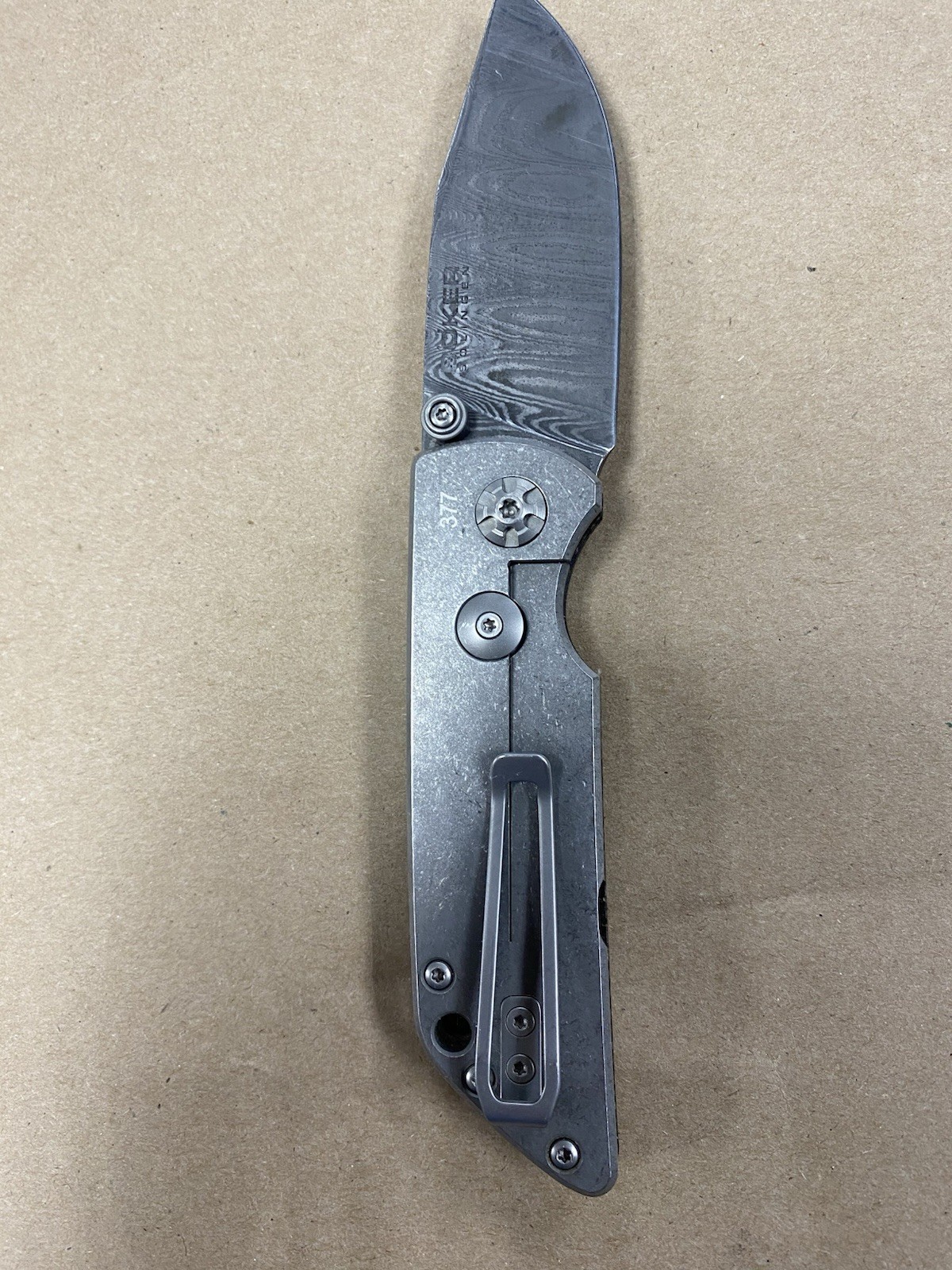 Boker M4 Sherman-Damast Pocket Knife 3.03\ Boker M4 Sherman-Damast Pocket Knife 3.03\