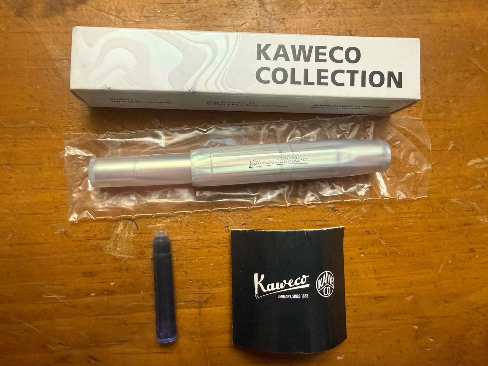 Kaweco Collection Sport Iridescent Pearl BB Nib New in Box Limited Edition 2022