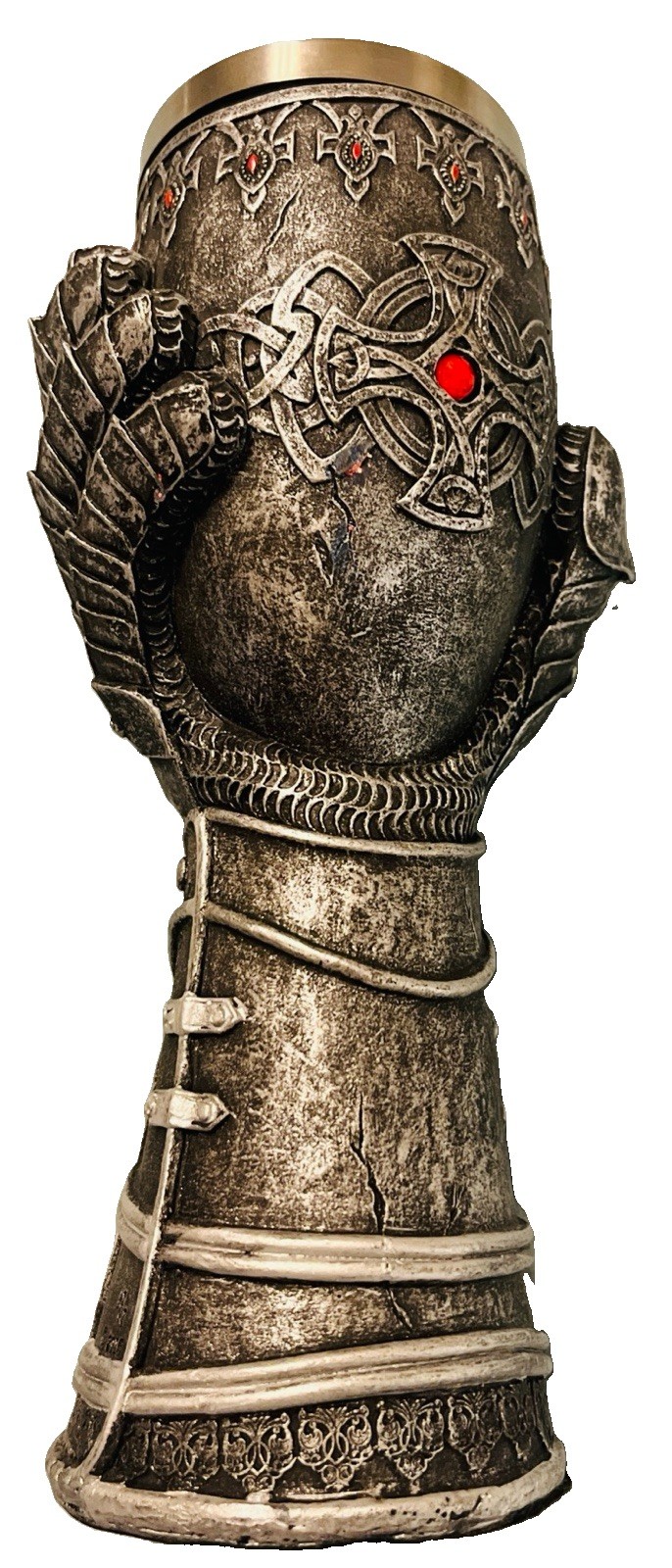 Universal Dueling Dragons Nemesis Now Medieval Knight Gauntlet Wine Goblet Universal Dueling Dragons Nemesis Now Medieval Knight Gauntlet Wine Goblet