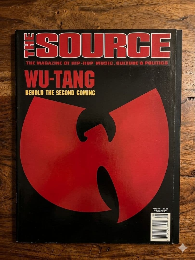 THE SOURCE Magazine Wu-Tang Clan 1997 Hip Hop Rare THE SOURCE Magazine Wu-Tang Clan 1997 Hip Hop Rare