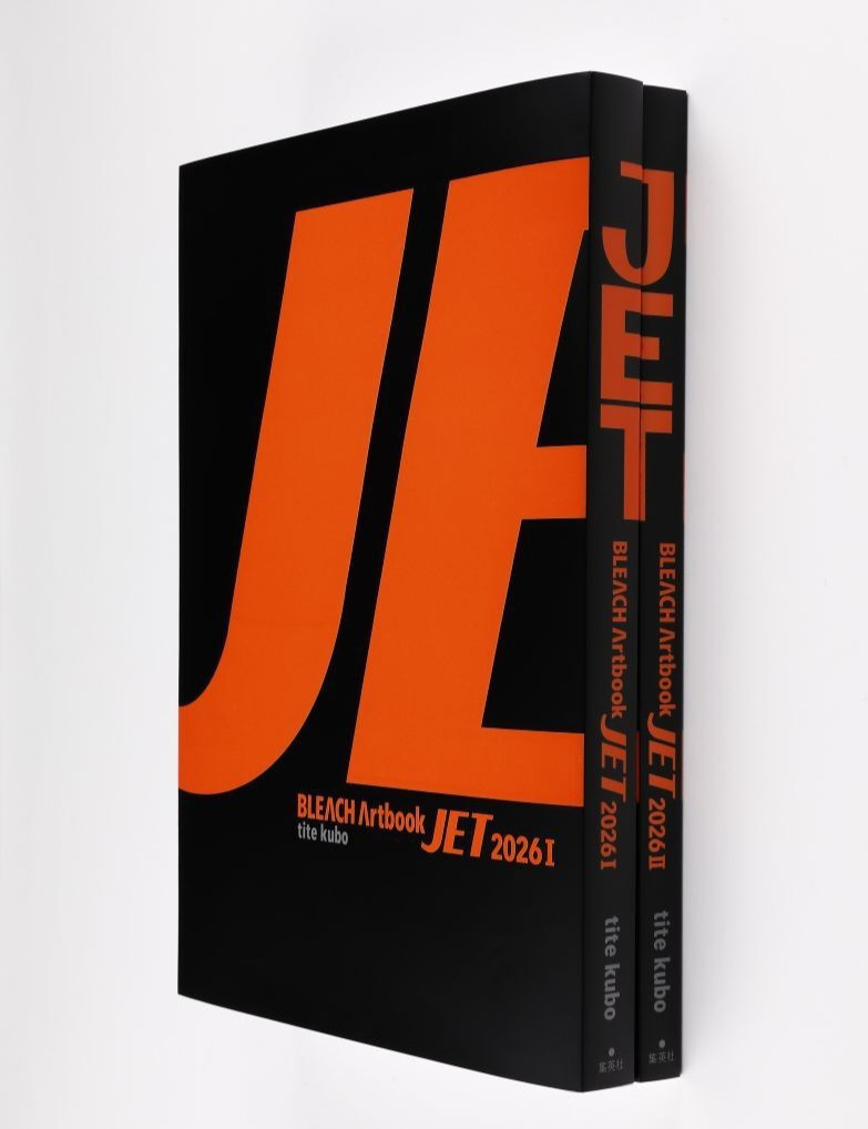 BLEACH Artbook JET 2026 25th Anniversary 1 & 2 Set Taito Kubo 10/2 PSL BLEACH Artbook JET 2026 25th Anniversary 1 & 2 Set Taito Kubo 10/2 PSL