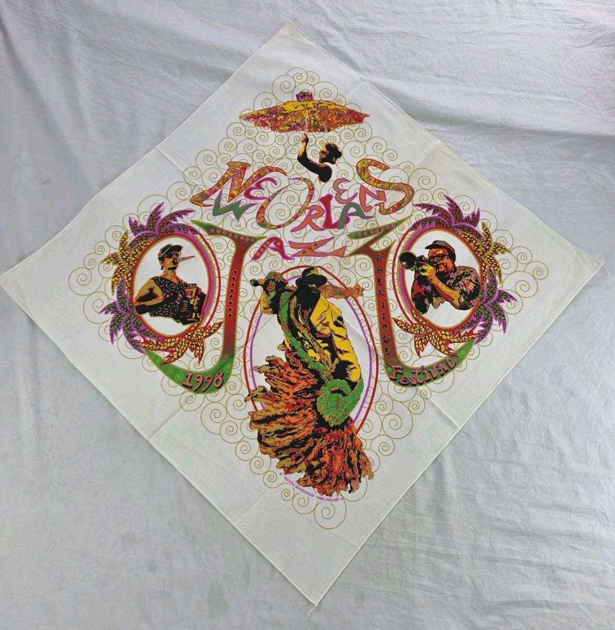 1998 NEW ORLEANS JAZZ FESTIVAL Bayou Bandana 1998 NEW ORLEANS JAZZ FESTIVAL Bayou Bandana