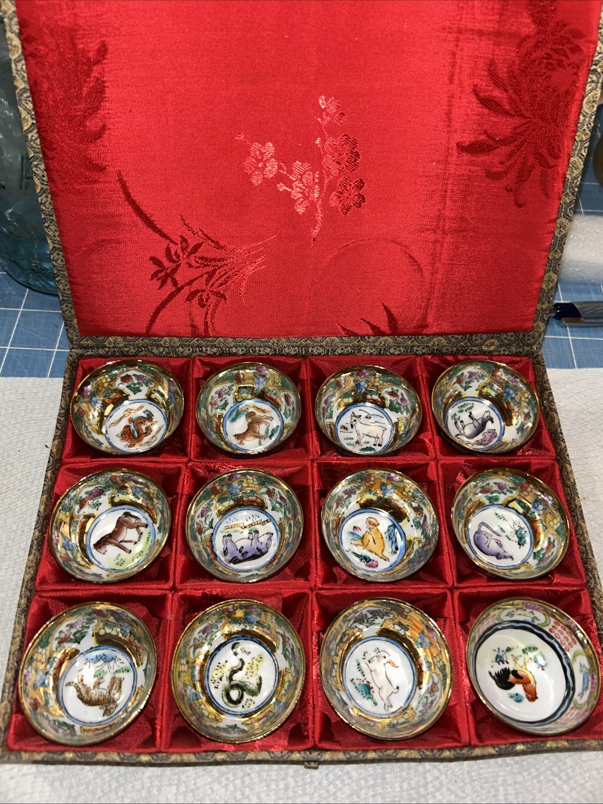 Antique Little Teacup Set Antique Little Teacup Set