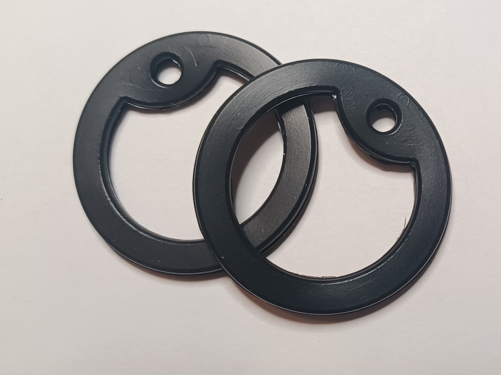 2 Military Spec Black Silicone Dog Tag Silencers Army Marines Navy Air/SForce 2 Military Spec Black Silicone Dog Tag Silencers Army Marines Navy Air/SForce