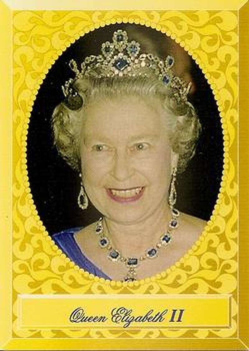 1993 Press Pass The Royal Family #92 Queen Elizabeth II (1926-2022 RIP)