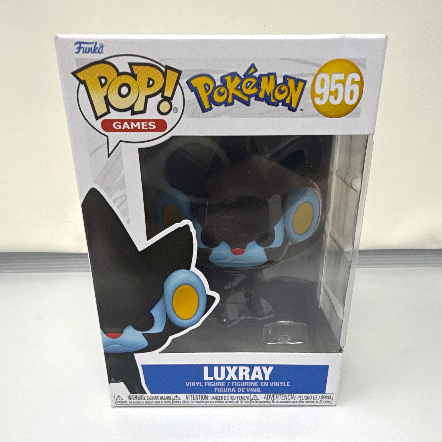 Funko Pop Games Pokémon Luxray #956 Pop Vinyl Figure Funko Pop Games Pokémon Luxray #956 Pop Vinyl Figure