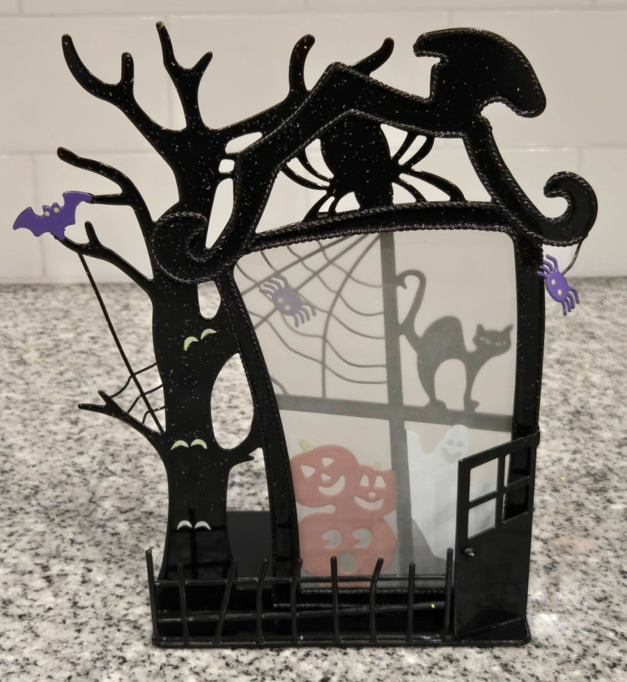 PartyLite Spooky Time Halloween Votive Tealight Candle Holder P9780 House PartyLite Spooky Time Halloween Votive Tealight Candle Holder P9780 House