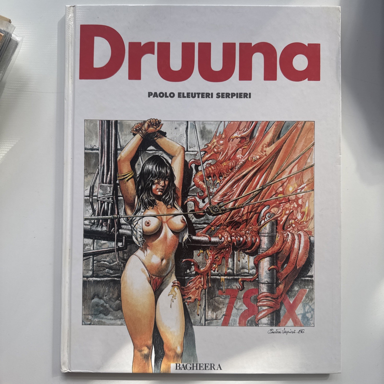 DRUUNA PAOLO ELEUTERI SERPIERI - COMIC ART- French Version Rare DRUUNA PAOLO ELEUTERI SERPIERI - COMIC ART- French Version Rare