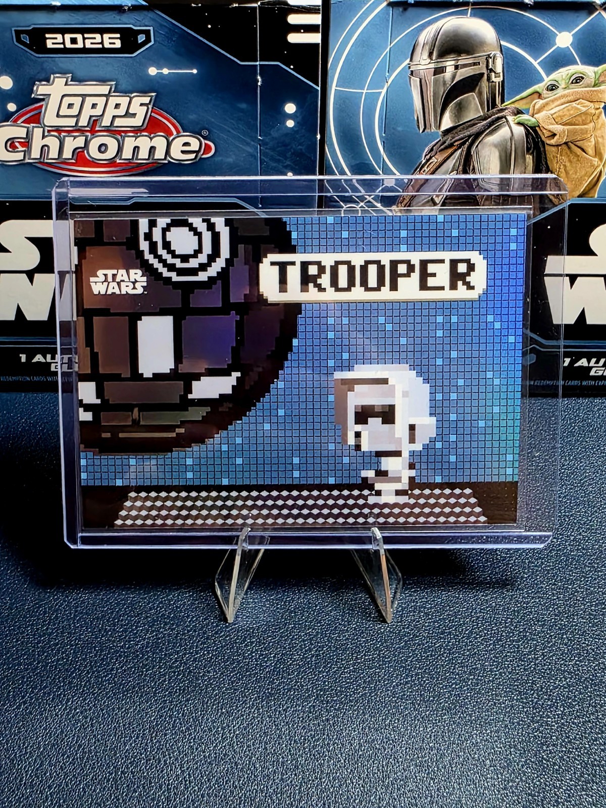2026 Topps Chrome Star Wars - Scout Trooper - Bonus Stage (BO-ST) - SSP 2026 Topps Chrome Star Wars - Scout Trooper - Bonus Stage (BO-ST) - SSP