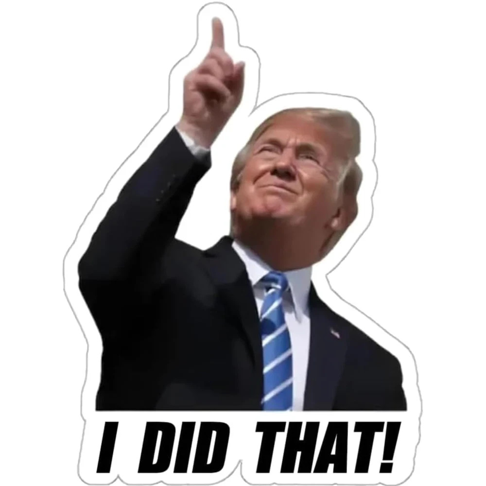 I Did That Stickers 100PCS