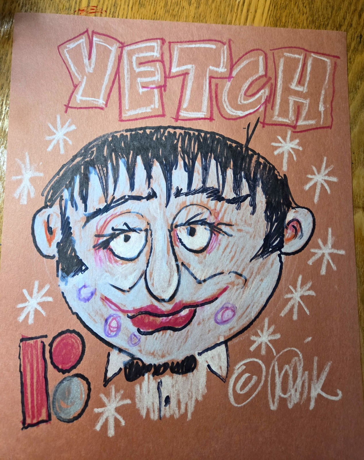 NEW Yetch art By Rick From R/B Mad Monster Party?