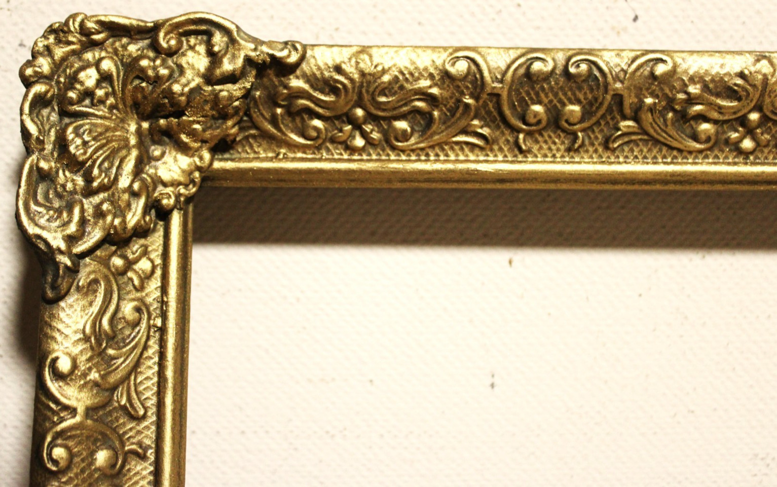 ANTIQUE FITS 8 X 10 FRENCH BAROQUE GOLD GILT PICTURE FRAME WOOD VICTORIAN ORNATE