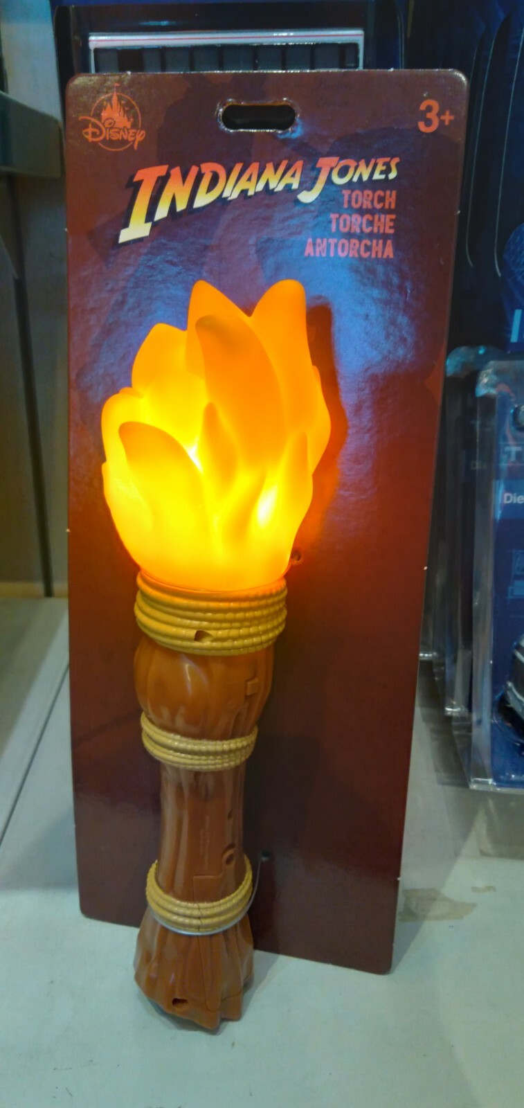 2021 Disney Parks Indiana Jones Light Up Torch New 2021 Disney Parks Indiana Jones Light Up Torch New