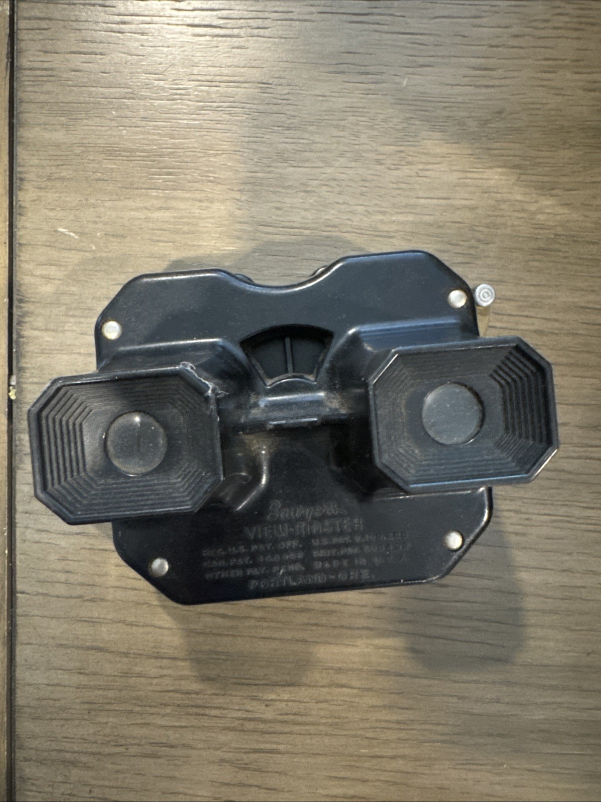 Vintage Sawyers View-Master Model C Black Bakelite Stereo Viewer