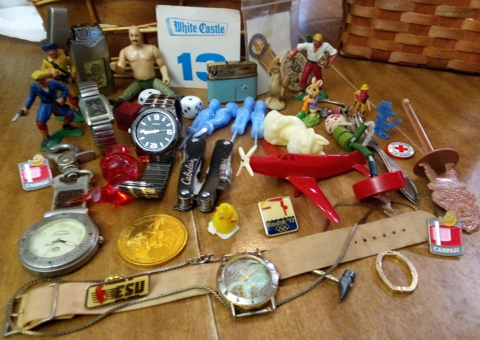 Vintage Junk Drawer Lot Watches Lighters Celluloid Pins German Pirates More Vintage Junk Drawer Lot Watches Lighters Celluloid Pins German Pirates More