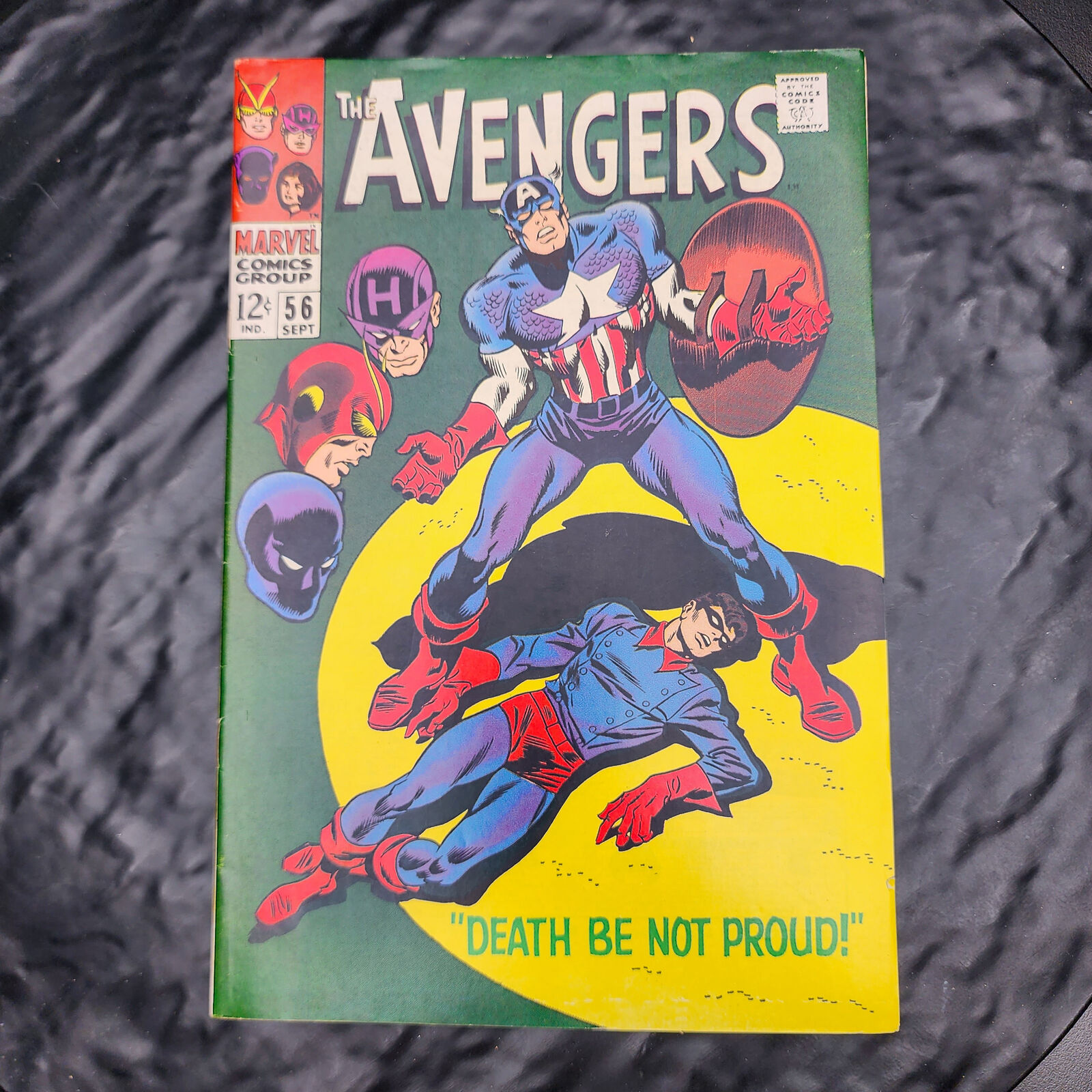 Avengers #56 Marvel 1968 VF+ Silver Age Comic Key Issue Rare Collectible